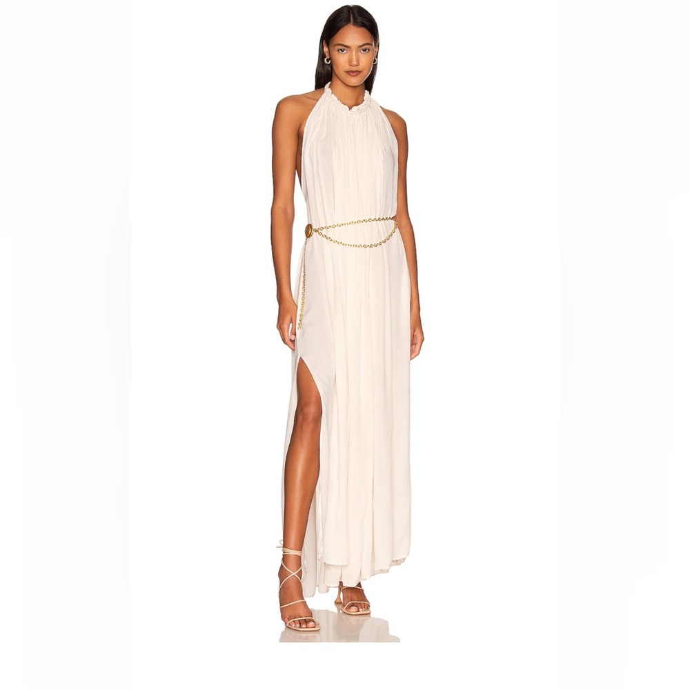 Jen’s Pirate’s Booty Boho High Neck Cream Dress